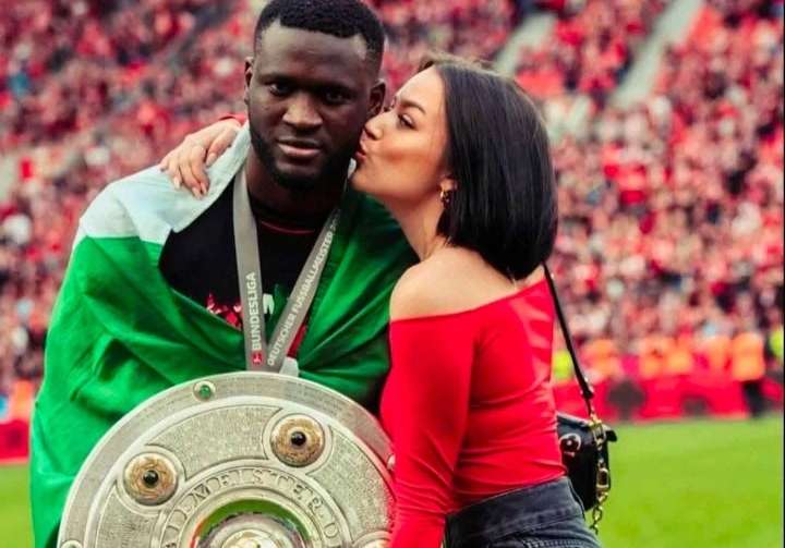 Reason Victor Boniface broke up with his Norwegien girlfriend , Rikke Hermine revealed. 1 Reason Victor Boniface broke up with his Norwegien girlfriend , Rikke Hermine revealed.
