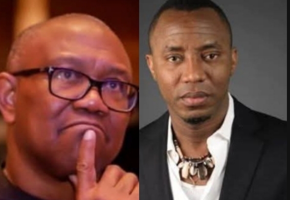 Peter Obi finally reacts to Sowore claim that he met Tinubu to beg him over Fidelity bank debt