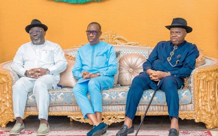 Why Okowa and Delta governor, Oborevwori visited me– governor Douye Diri